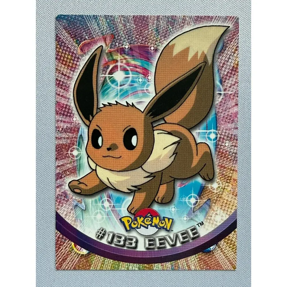 Pokémon Topps Eevee #133 Pokémon 2000 TV Animation Edition Non Holo Card LP+